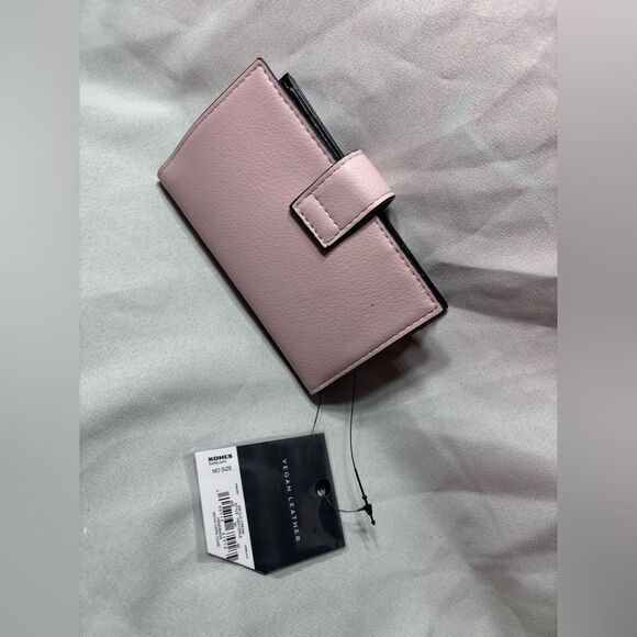 New Blush Simply Vera Vera Wang Nova Card Case Lilac Cream - Picture 3 of 8